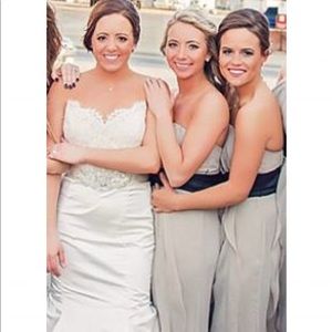 David’s bridal bridesmaid dress